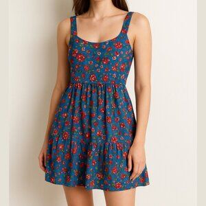 Nameless -  Cotton floral print mini dress